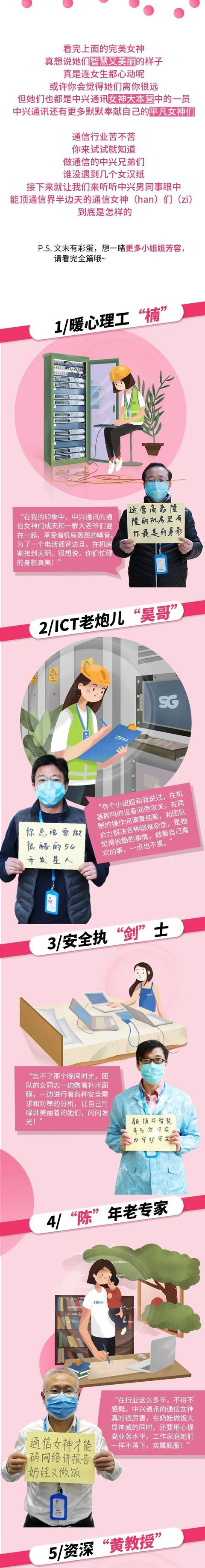 致敬5G时代“她力量”，那些让人怦然“兴”动的女神们